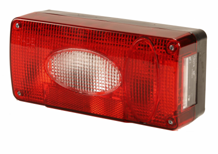 Achterlicht 215x100mm L 6f 12V Radex 5500 10 Rood Oranje